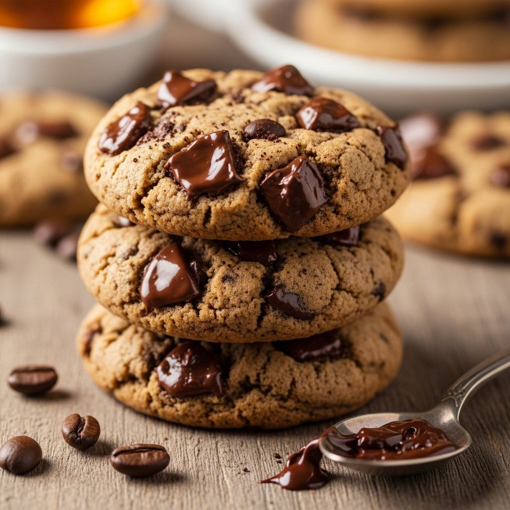 Browned butter and white glaze create gourmet bites that balance aroma and texture.