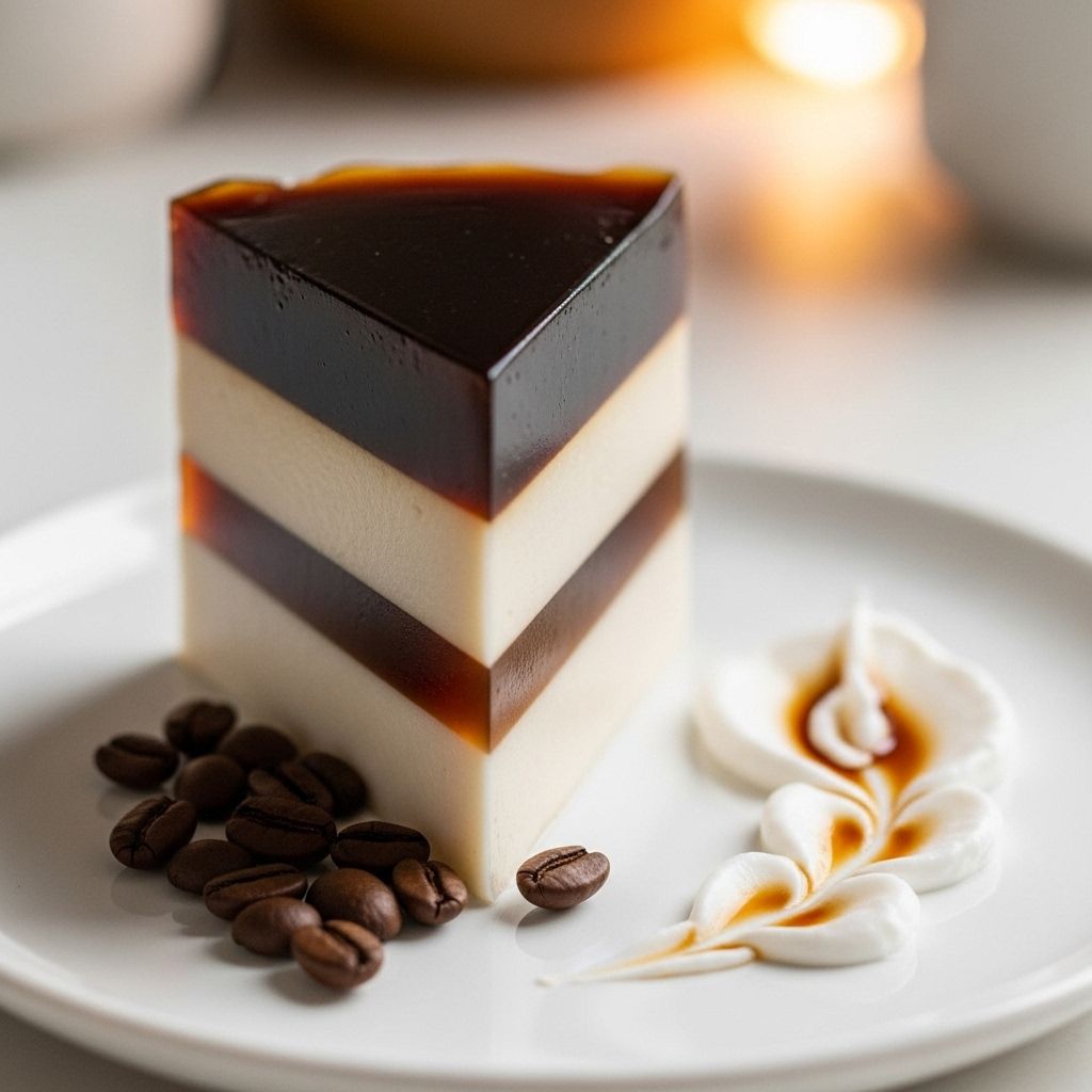 How to Make Coffee Coconut Agar Dessert: A Refreshing, Layered Delight A vibrant duo of bold flavor and creamy richness in every springy bite.