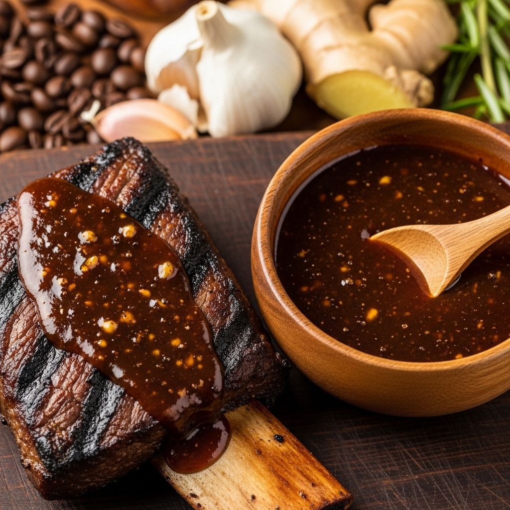 A zesty blend of earthy roasts and spicy warmth that elevates any grilled meal.