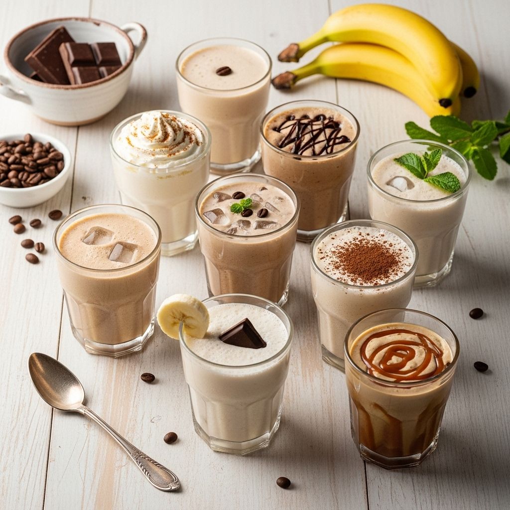 Start your day with creamy, nutrient-packed drinks that fuel energy and delight the palate.