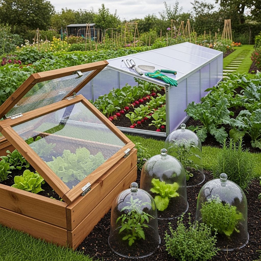 Harness simple mini-greenhouses to shield young plants and boost garden productivity.