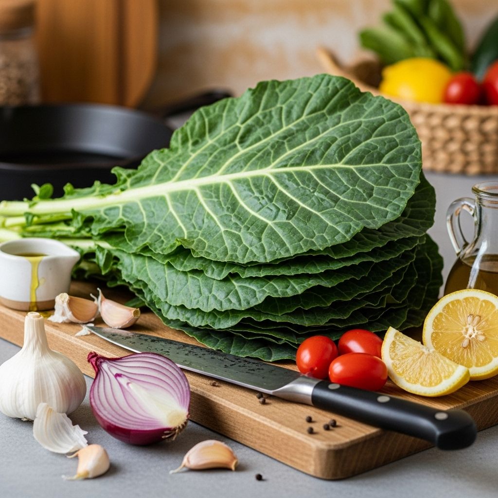 Collard Greens: Nutrition, Health Advantages, and Preparation Uncover the superfood status of collard greens—discover their nutritional profile, unique health benefits, and top preparation tips.