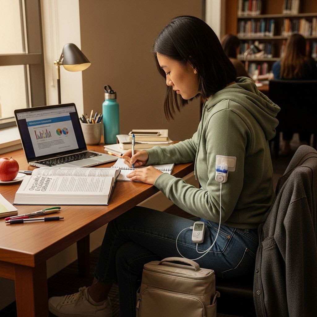 Navigating College Life with Type 1 Diabetes: A Practical Student Guide Practical strategies and essential resources for young adults managing type 1 diabetes through the college transition.