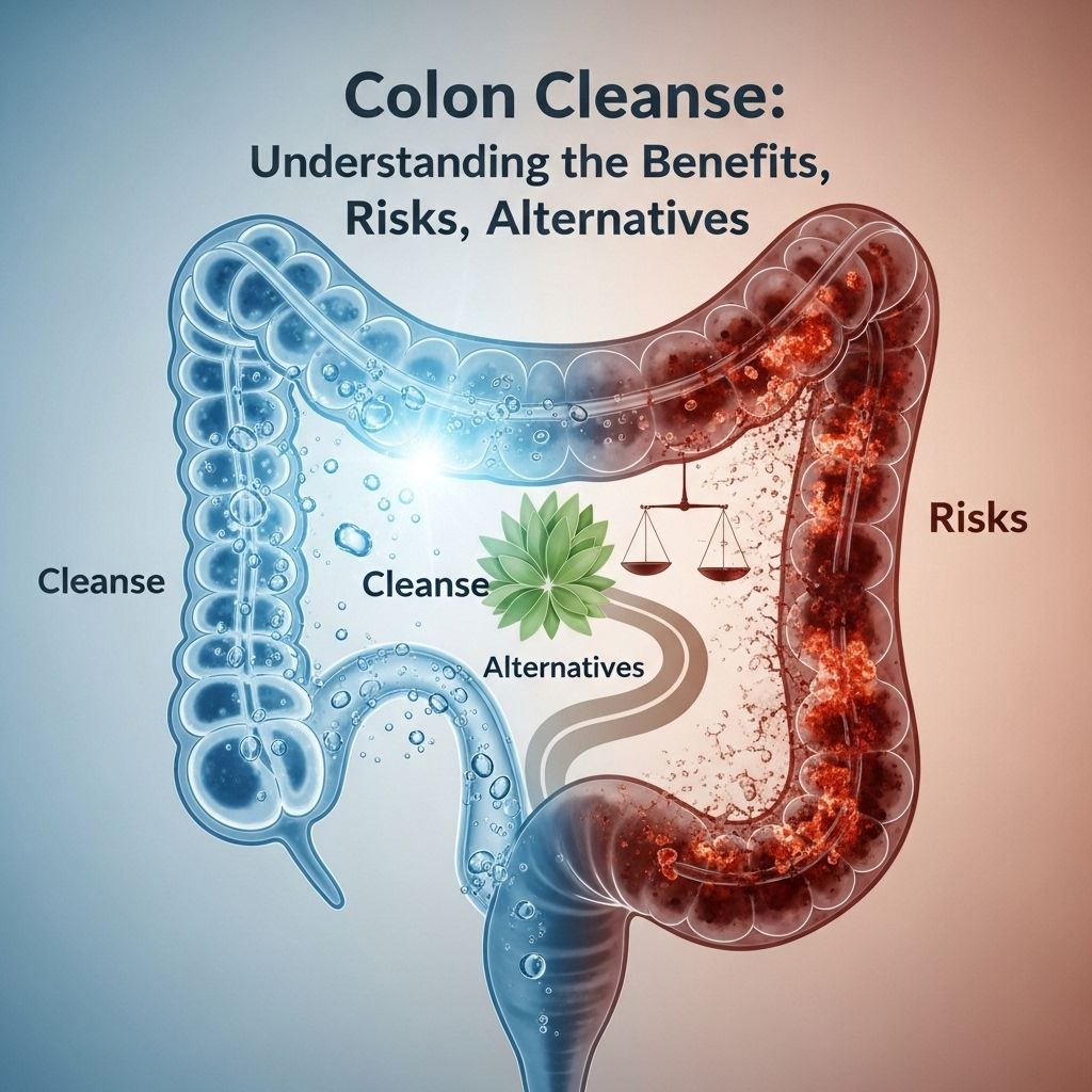 Learn what a colon cleanse is, the potential risks and claimed benefits, and safer, research-backed alternatives for digestive health.