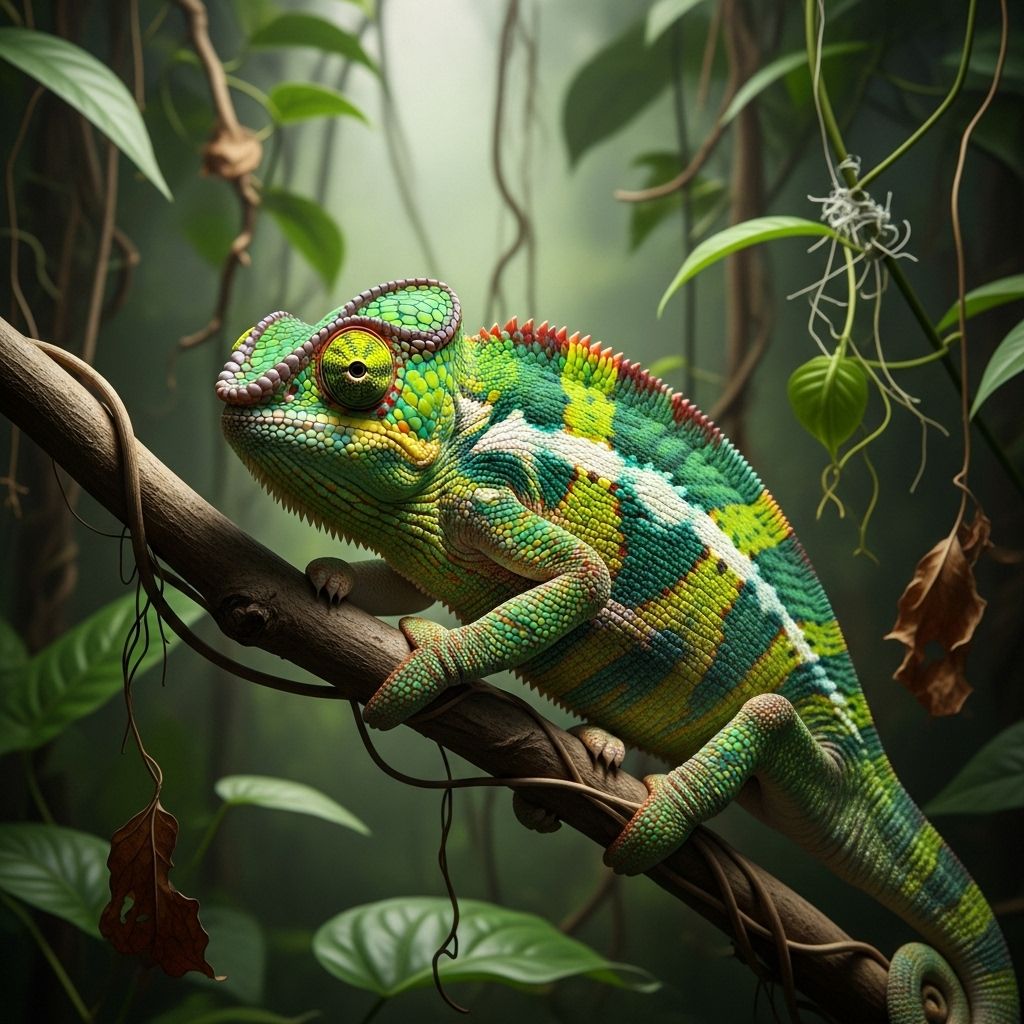Chameleons' famed color-changing ability is no longer enough to protect them from mounting environmental hazards and human pressure.