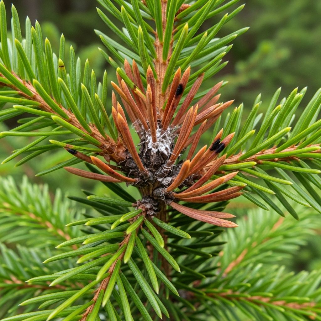 Identify, prevent, and manage the most common diseases threatening conifer trees with practical, science-based methods.