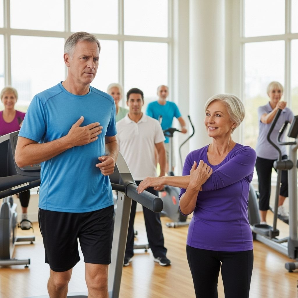 Recognizing and managing warning signs of heart problems during exercise for safer workouts.