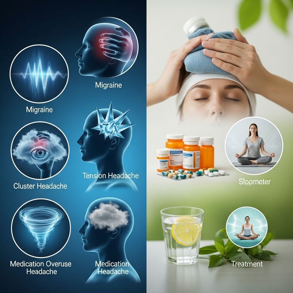 5 Common Types of Headaches and How to Treat Them Spotting unique pain signals helps provide relief and prevents future flare-ups.