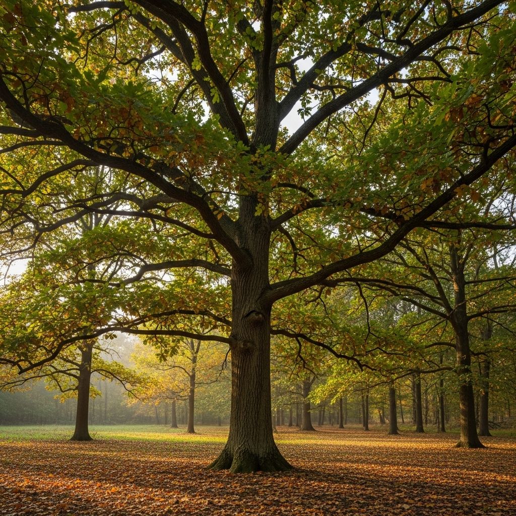 Explore the characteristics, diversity, and ecological significance of North America's most common oaks.