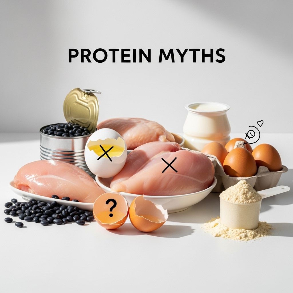 Unpacking protein facts: Separate truth from fiction about protein intake, sources, and health effects with evidence-based insights.