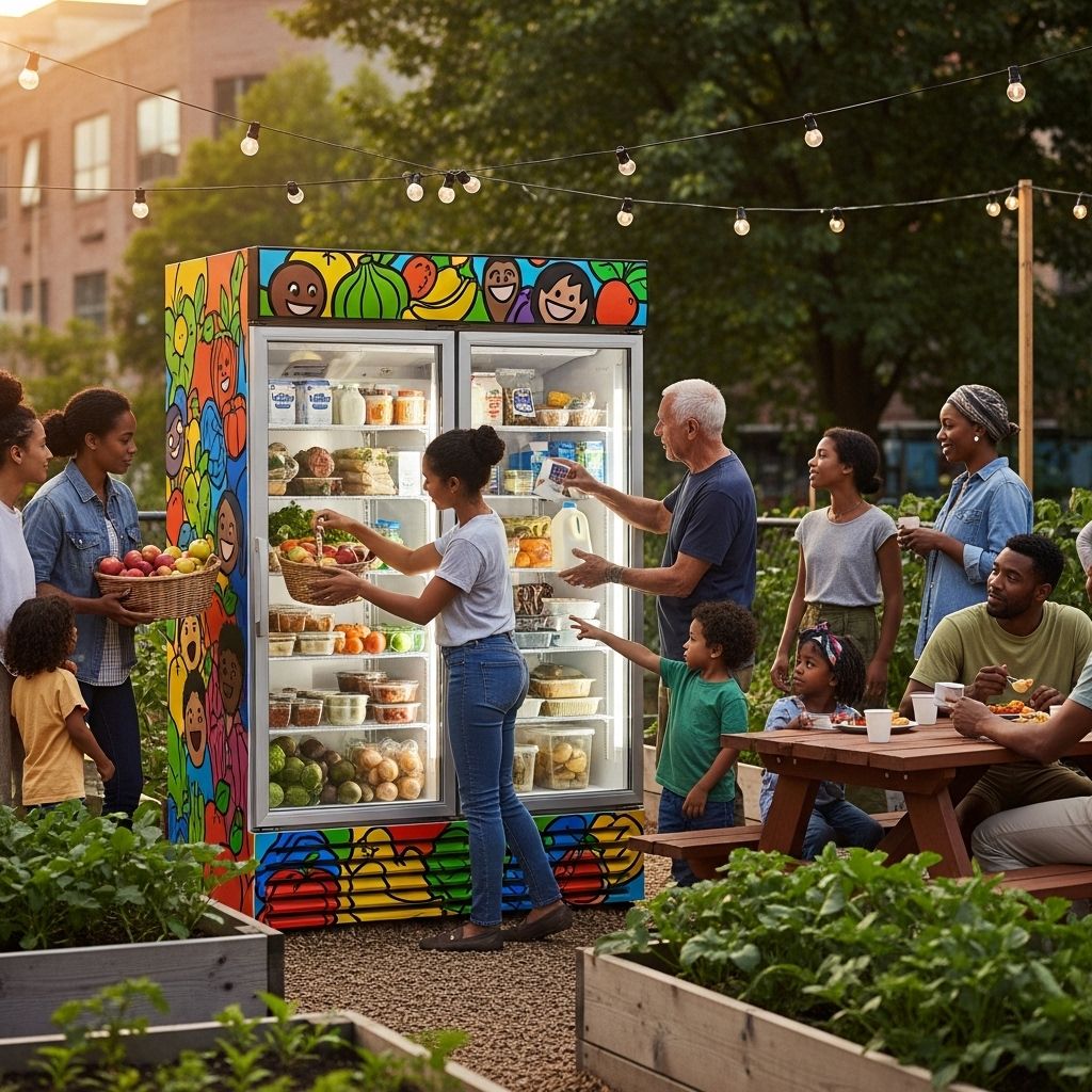Community Fridges: Grassroots Solutions for Food Security and Waste Discover how community fridges are transforming neighborhoods with mutual aid, reducing waste, and fostering food security.