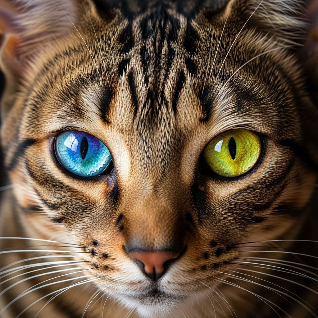 Discover the fascinating world of feline eye colors from common amber to rare copper