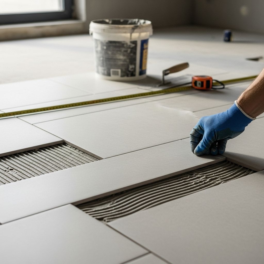 Master each step from material choice to grout cleaning for a flawless finish.