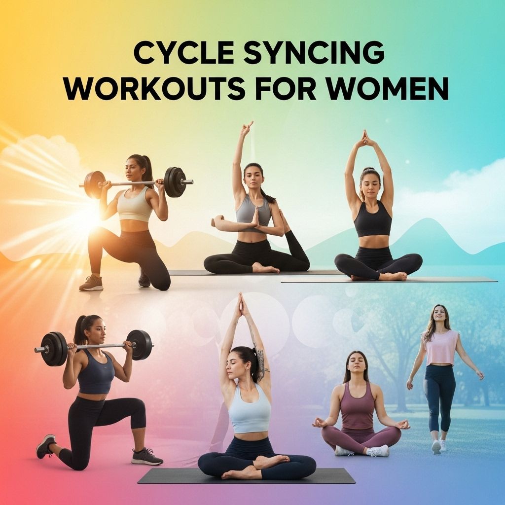 The Complete Guide to Cycle Syncing Workouts for Women Adapting routines to menstrual phases maintains energy and reduces injury risk.