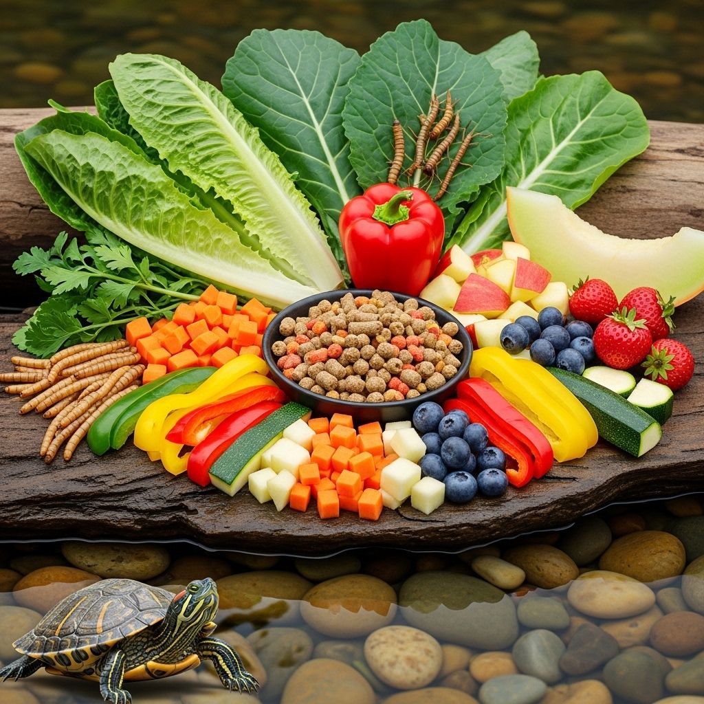 Discover the ideal diet for your shelled companion's optimal health and longevity