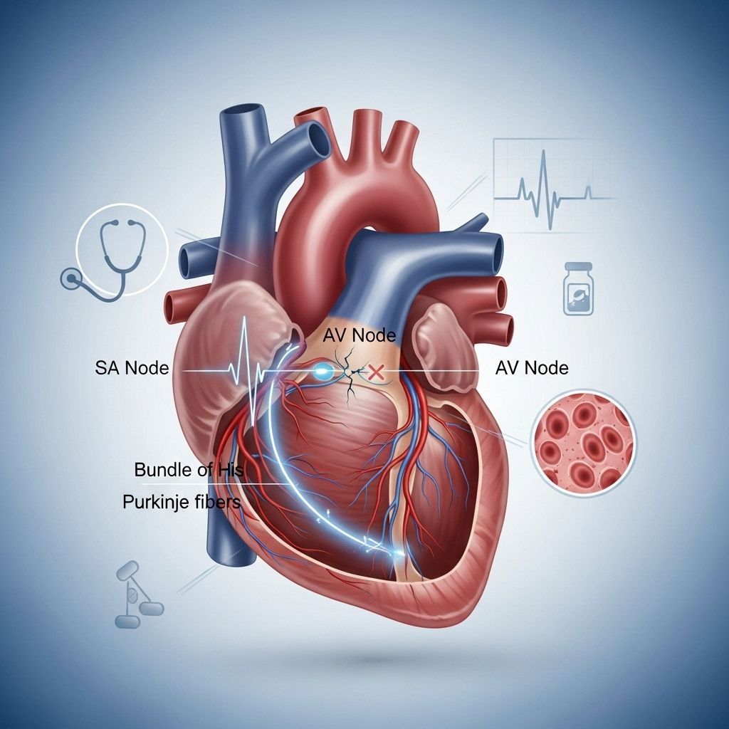 Understanding the most serious type of heart block, its symptoms, causes, treatment options, and long-term outlook.