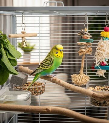 Proper enrichment and routine checks keep your feathered friend cheerful and thriving.