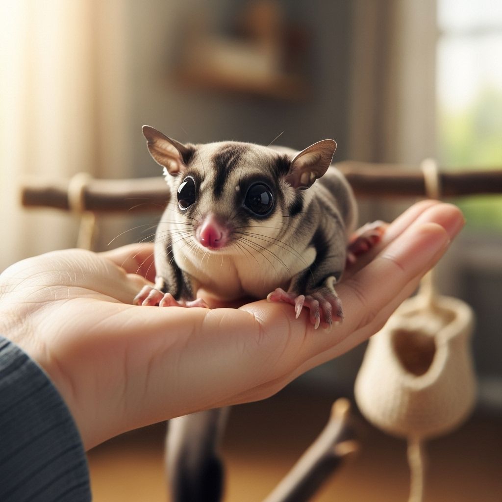 Everything you need to know about sugar gliders, from their natural history to pet care essentials and health tips.