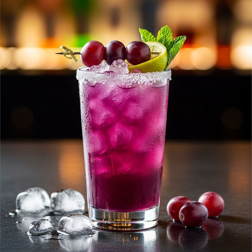 A late-summer sipper that captures the essence of ripe grapes in every chilled glass.