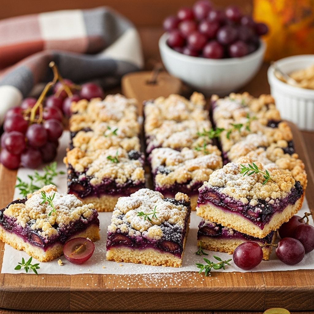 A seasonal treat that marries fruity sweetness and herbal depth in every bite.
