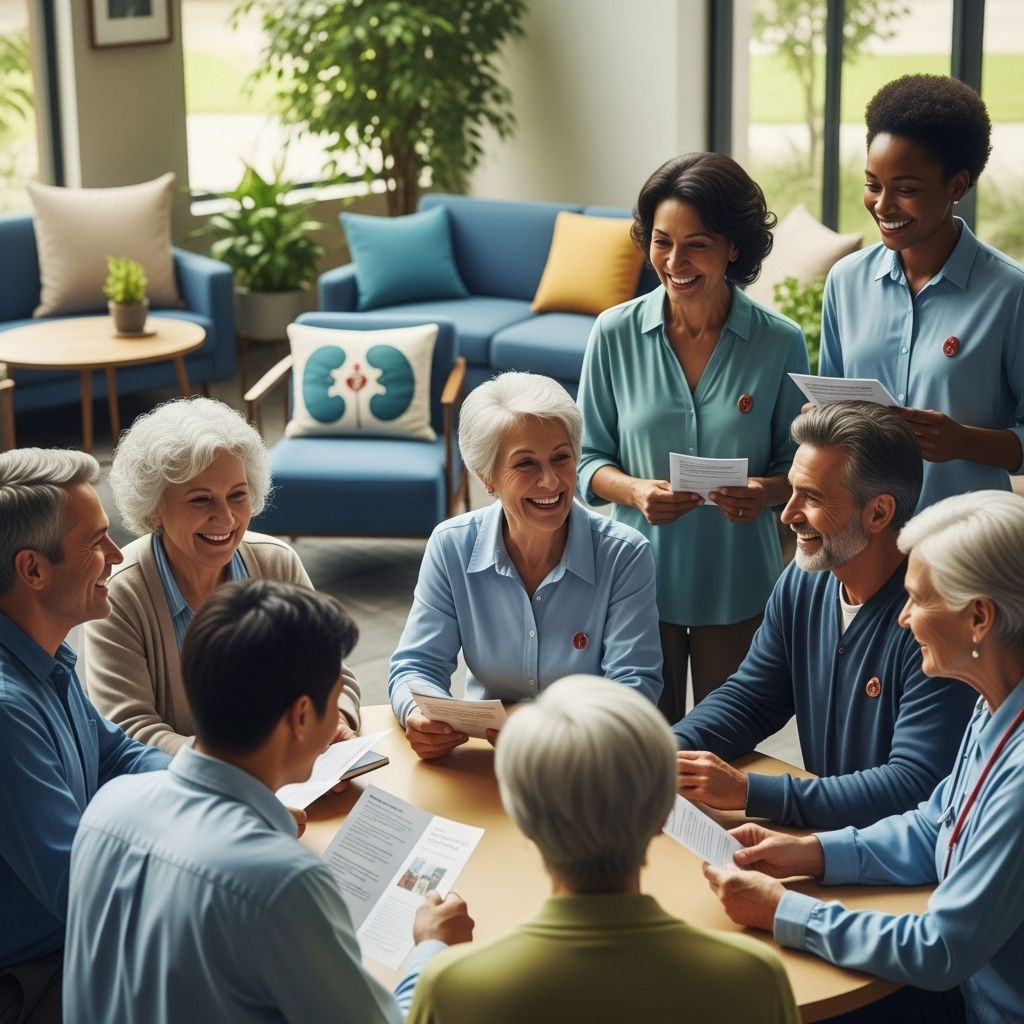 Connecting with Others: Building Community with Chronic Kidney Disease (CKD) Discover meaningful ways to connect, share, and find community support when living with chronic kidney disease.