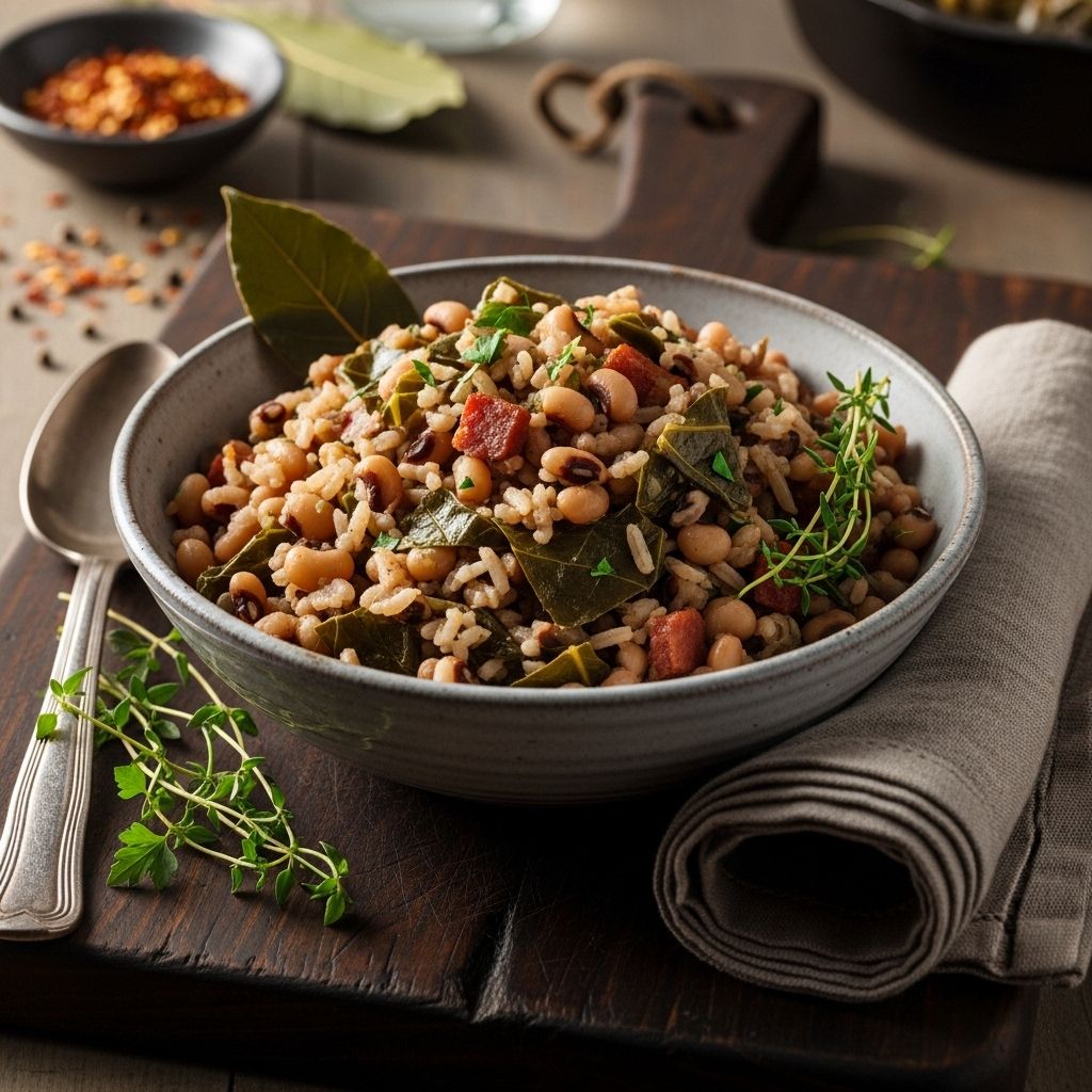 Friendship and tradition simmer together in every pot of this beloved pea and rice dish.