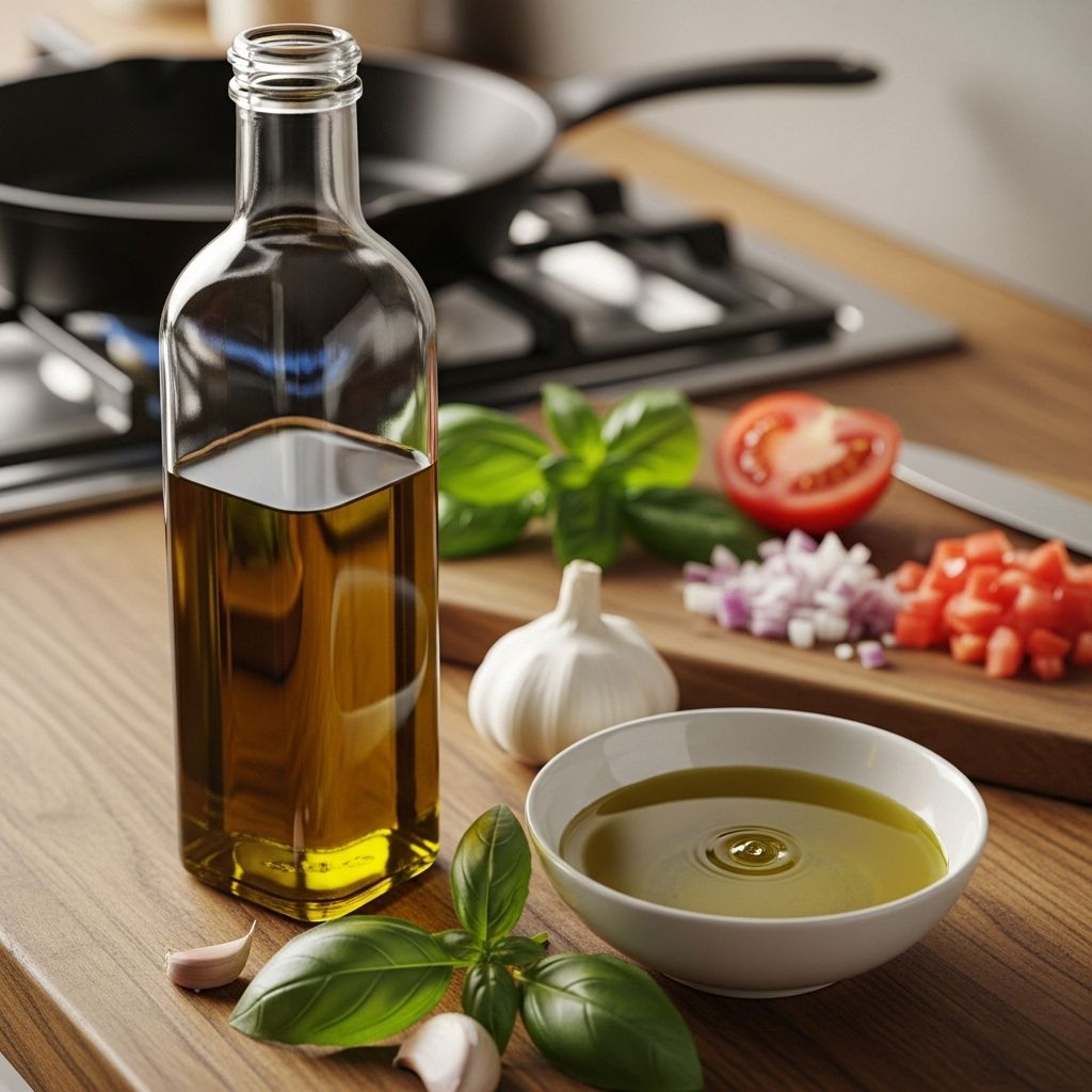 Discover the real science behind cooking with olive oil, debunking myths and unlocking its numerous health benefits for every kitchen.