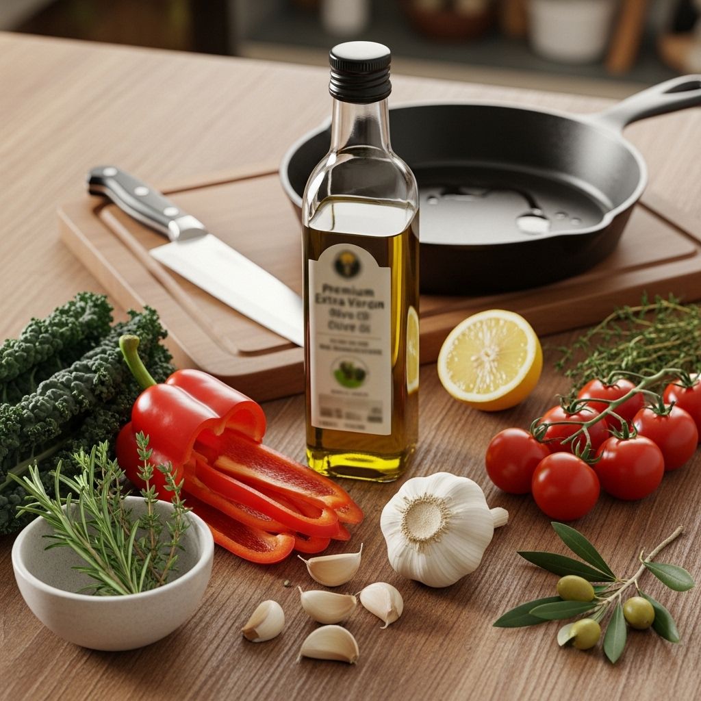Cooking With Olive Oil: Myths, Facts, and Healthy Techniques Enhance your meals with evidence-backed insights that balance flavor and nutrition.
