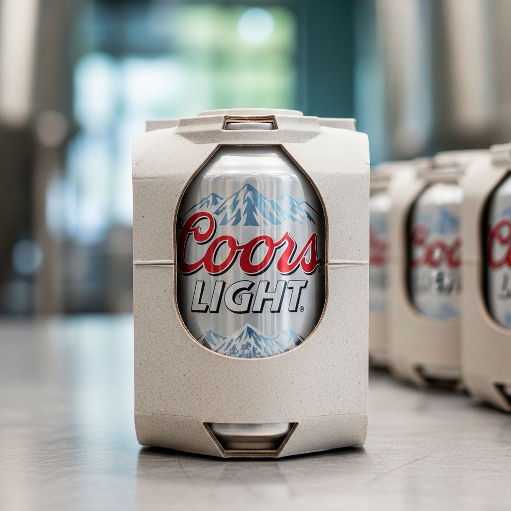 Coors Light Eliminates Plastic Beer Rings in Landmark Sustainability Push Coors Light sets new standards in sustainable beer packaging by phasing out plastic rings worldwide.