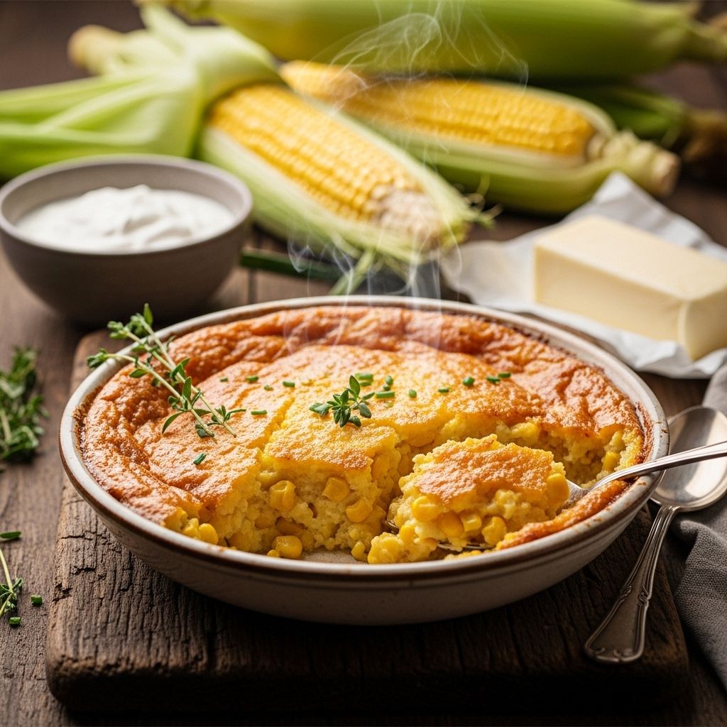 Corn Pudding: The Classic Southern Comfort Dish (Inspired by Pioneer Woman) Versatile add-ins and simple steps turn this custardy dish into a crowd-pleaser.