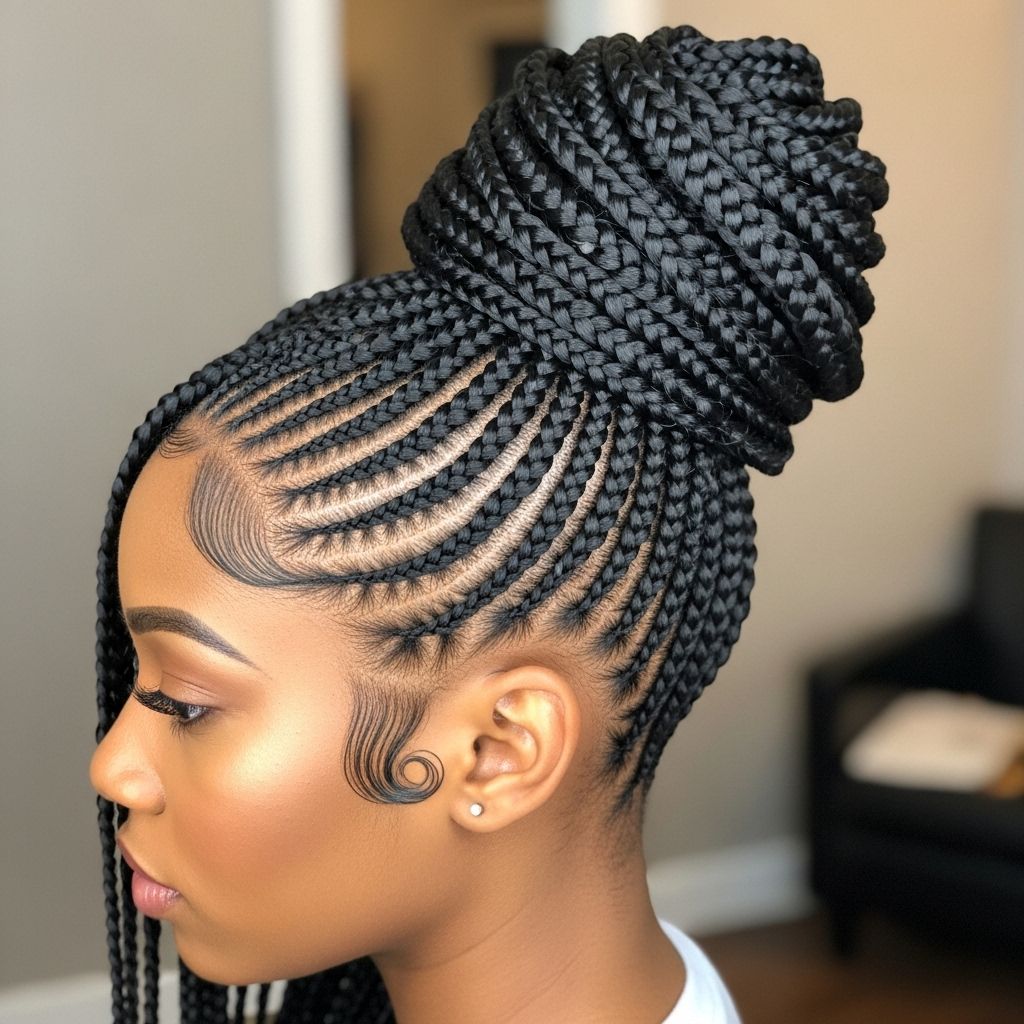Elevate your look with a cornrow bun—learn pro techniques to create this timeless, protective, and versatile style with confidence.