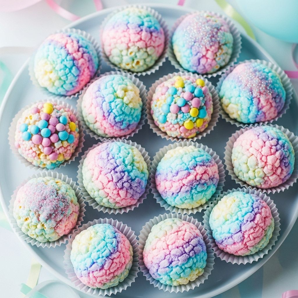 Sweet pastel bites that capture carnival nostalgia in an easy homemade snack.