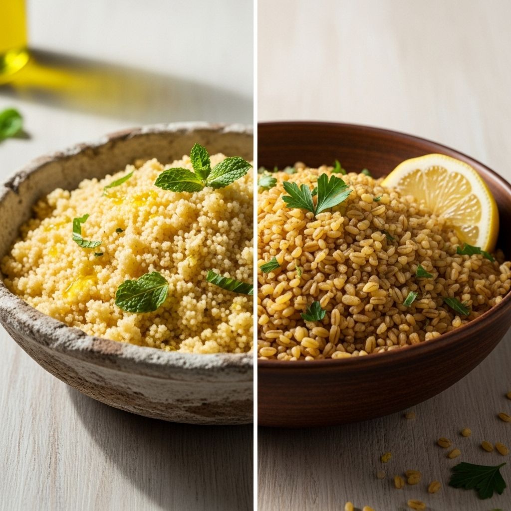 Discover how couscous and bulgur compare nutritionally, and which wheat-based grain is the healthier pick for your meals.
