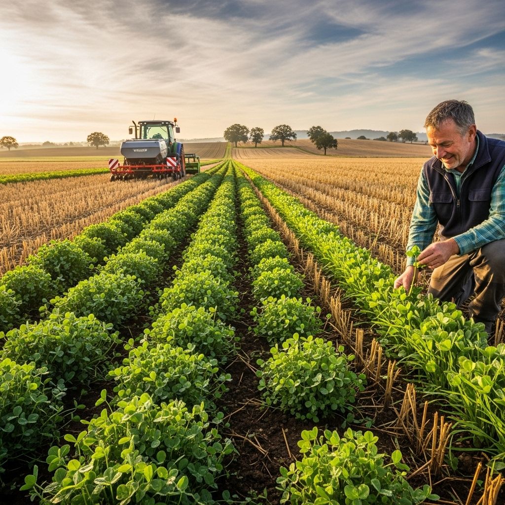 Cover Crops: Definition, Benefits, and Best Practices for Sustainable Agriculture Discover how cover crops enrich soil, support biodiversity, and enhance farm sustainability with proven methods and practical insights.