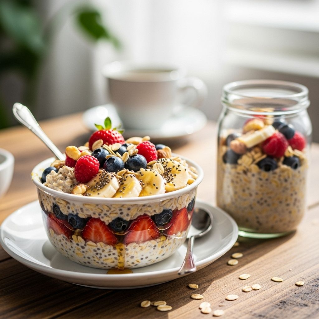 Creamy prepped breakfasts that fuel your day with flavor and nourishment.