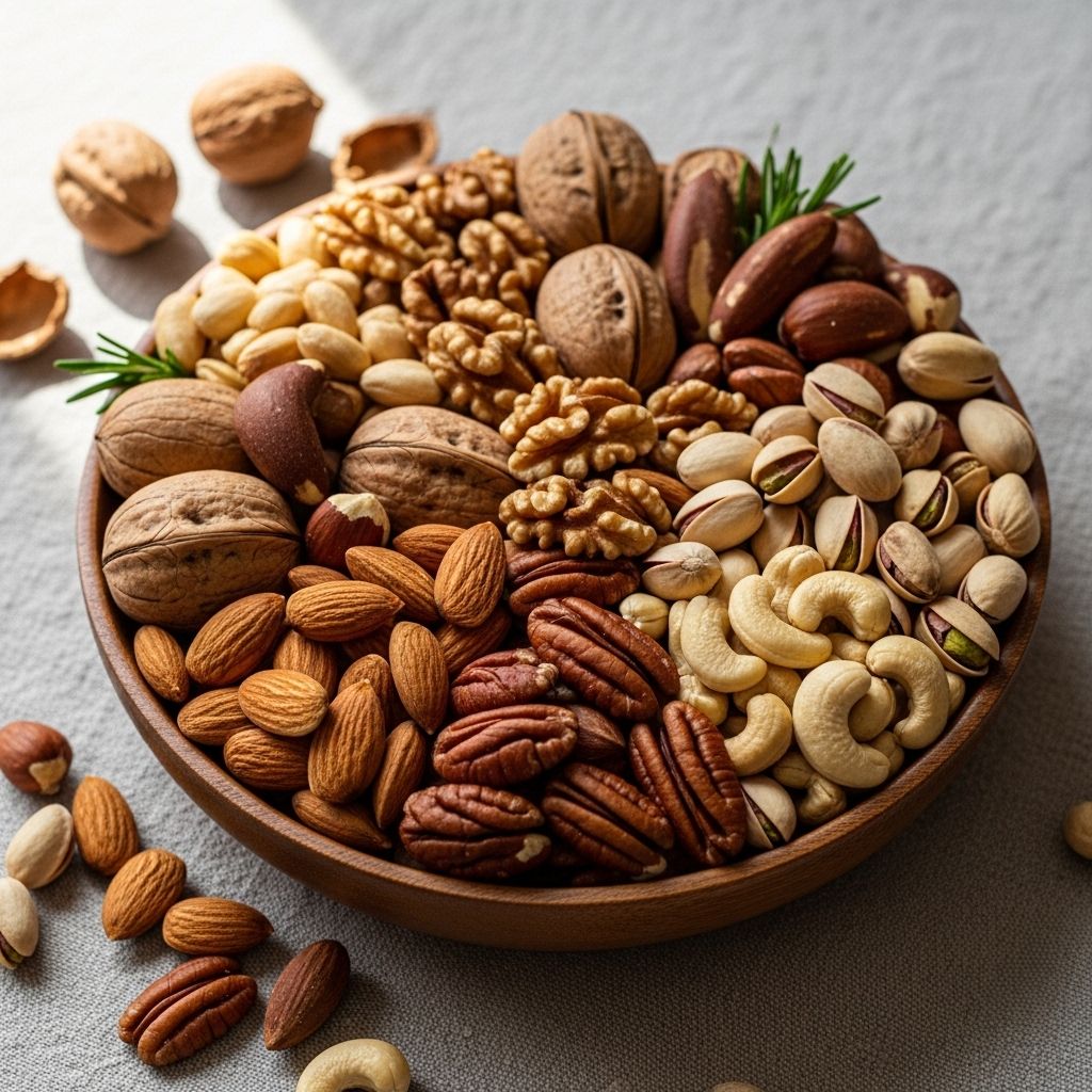 Explore the best nuts for nutrition and well-being with detailed health benefits, serving tips, and answers to common nut-related questions.