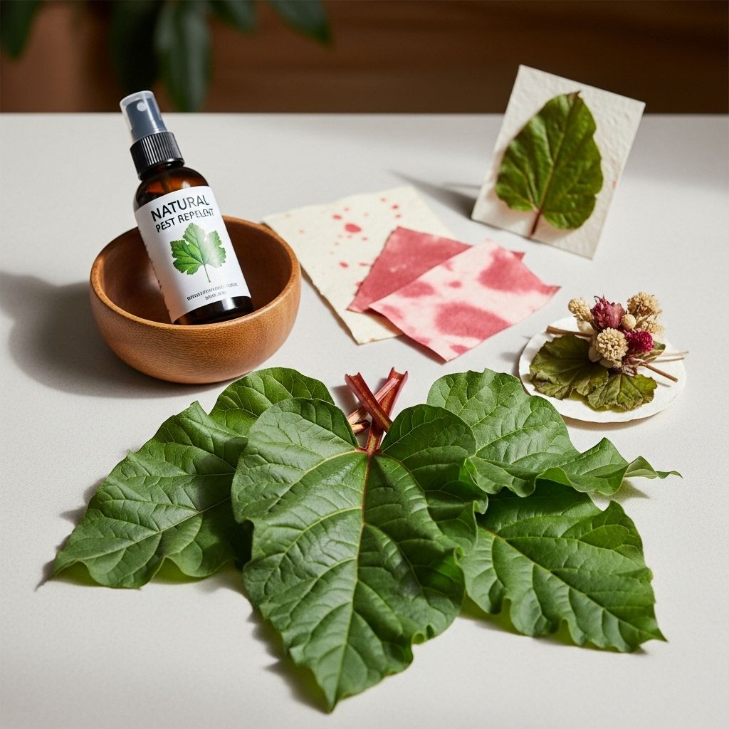 Innovative and Safe Uses for Rhubarb Leaves You Should Know Discover how to repurpose toxic rhubarb leaves for garden benefit and beyond, while ensuring safety and ecological mindfulness.