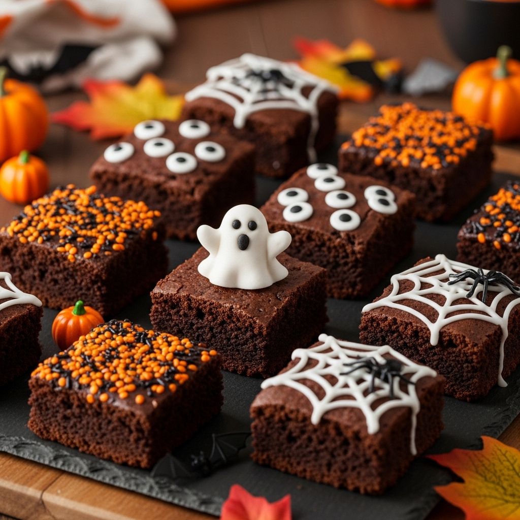 How to Make Festive Halloween Brownies: Recipe, Tips & Tricks Fuss-free baking brings colorful layers of texture and delightful surprises in each slice.