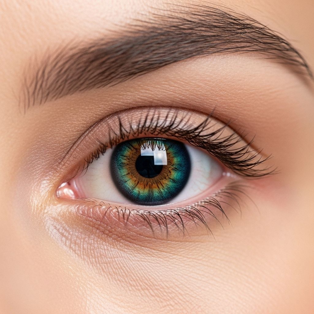 Discover ophthalmologist-tested colored contacts in vibrant shades for all eye types, including dark eyes, created with Italian artistry and clinical precision.