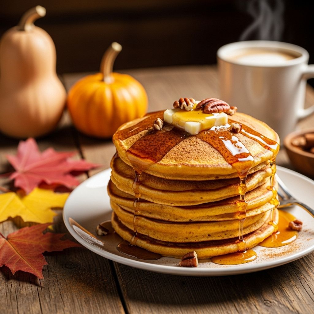 Cozy Butternut Squash Pancakes: A Fall Breakfast Favorite This seasonal stack brings warm spices and wholesome nutrition to your morning table.