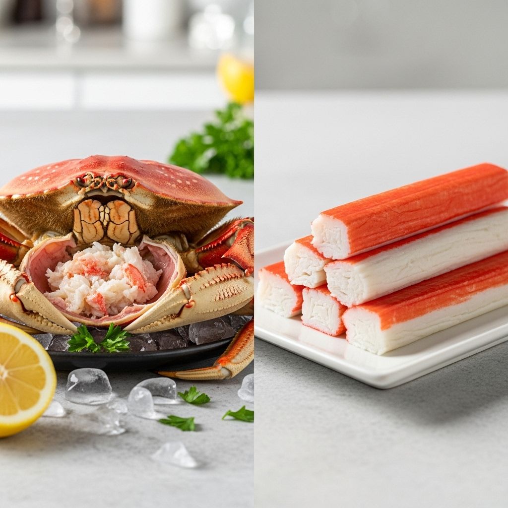 Crab Nutrition Facts: Benefits, Comparison & Healthy Recipes Discover how two popular seafood choices differ in protein, essential minerals, and hidden carbs.