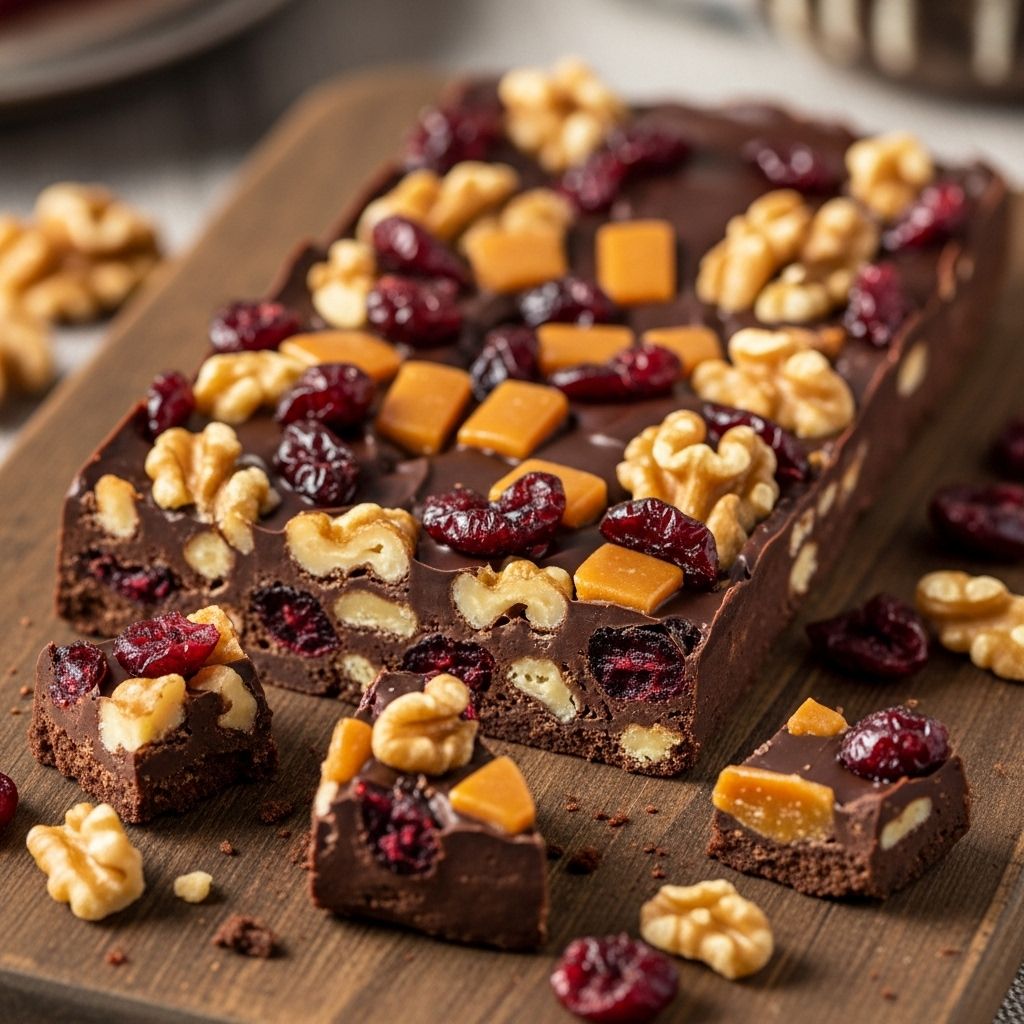 A no-fuss toffee bark that delivers perfect crunch and tart sweetness in every bite.