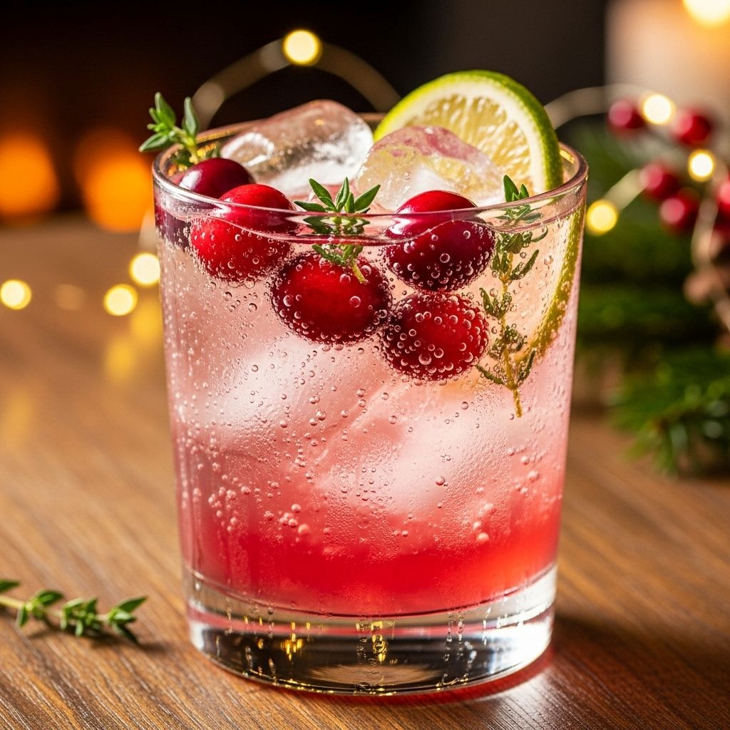 Fusion of tangy fruit and aromatic herbs brings elegance to every toast.