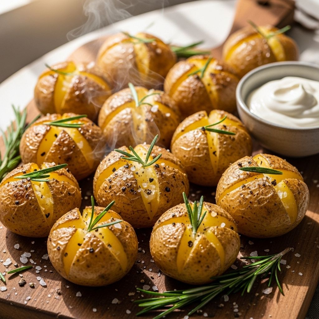 An effortless smash-and-bake dish that delivers crave-worthy crispiness and pillowy softness.