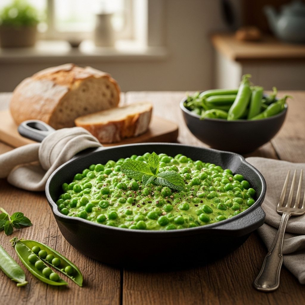 Silky texture and sweet green flavor combine for a comforting dish that suits any meal.