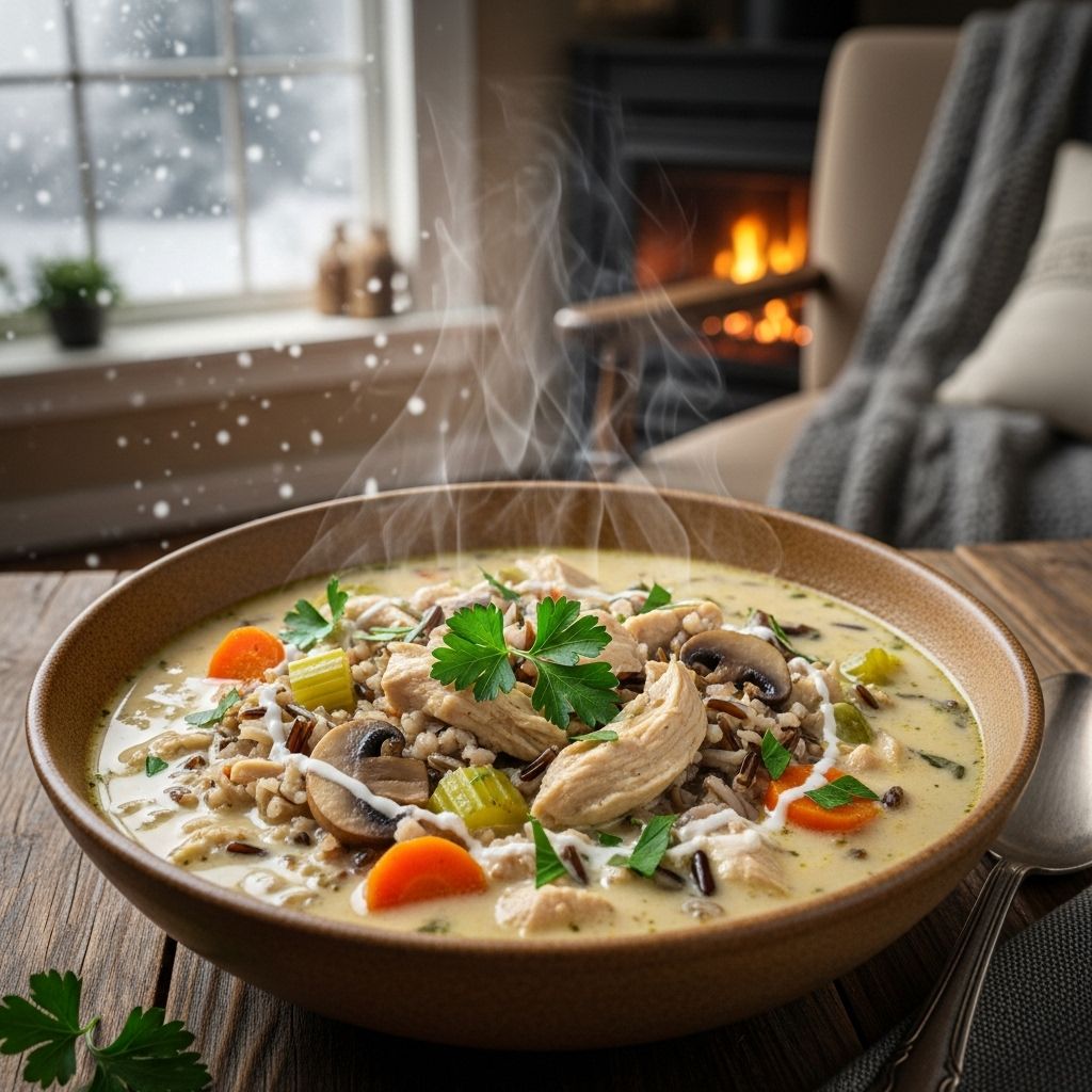 Warm up with a velvety bowl that celebrates local harvest and homestyle traditions.