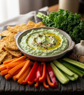 A flavorful, creamy kale dip that’s perfect for parties, snacking, or elevating your appetizer game—packed with nutrition and vibrant taste.
