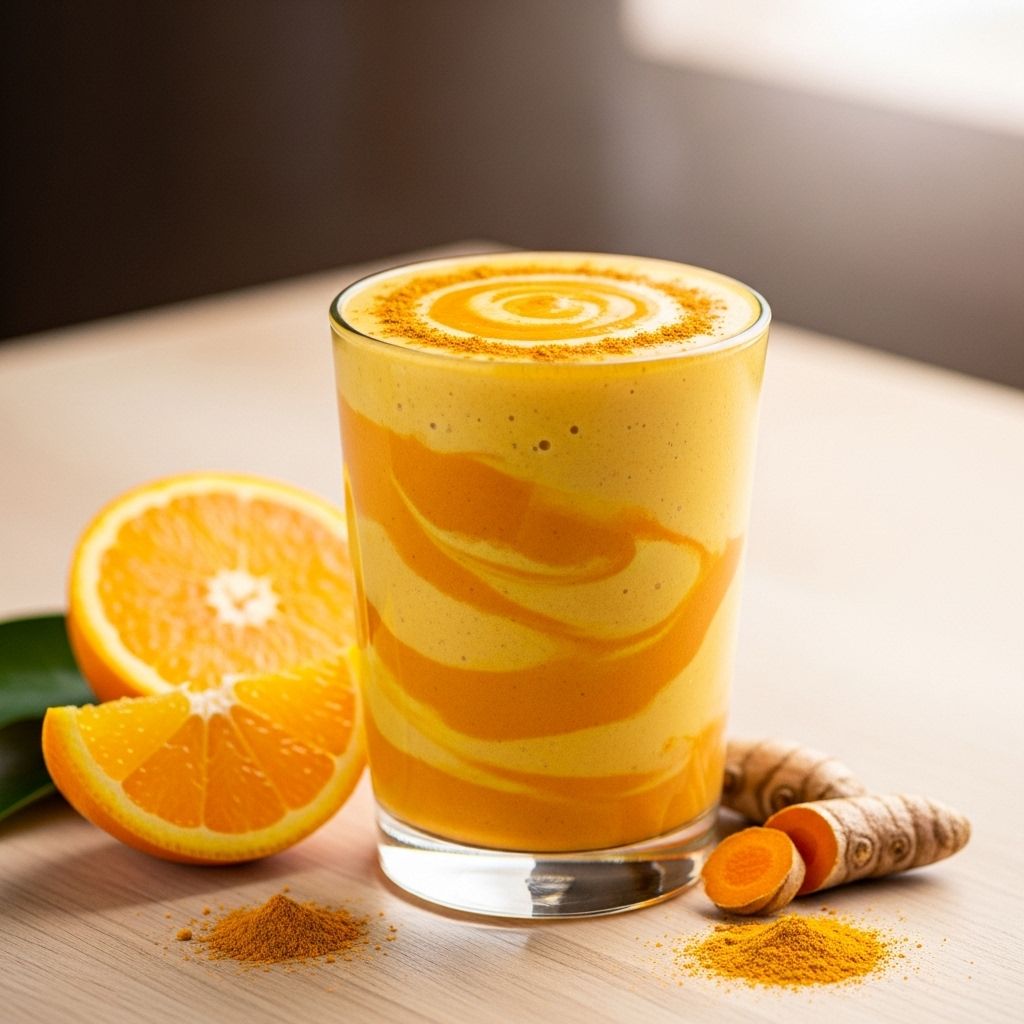 Boost your wellness with this creamy orange turmeric smoothie—packed with flavor, nutrients, and easy-to-follow tips for a healthier start.