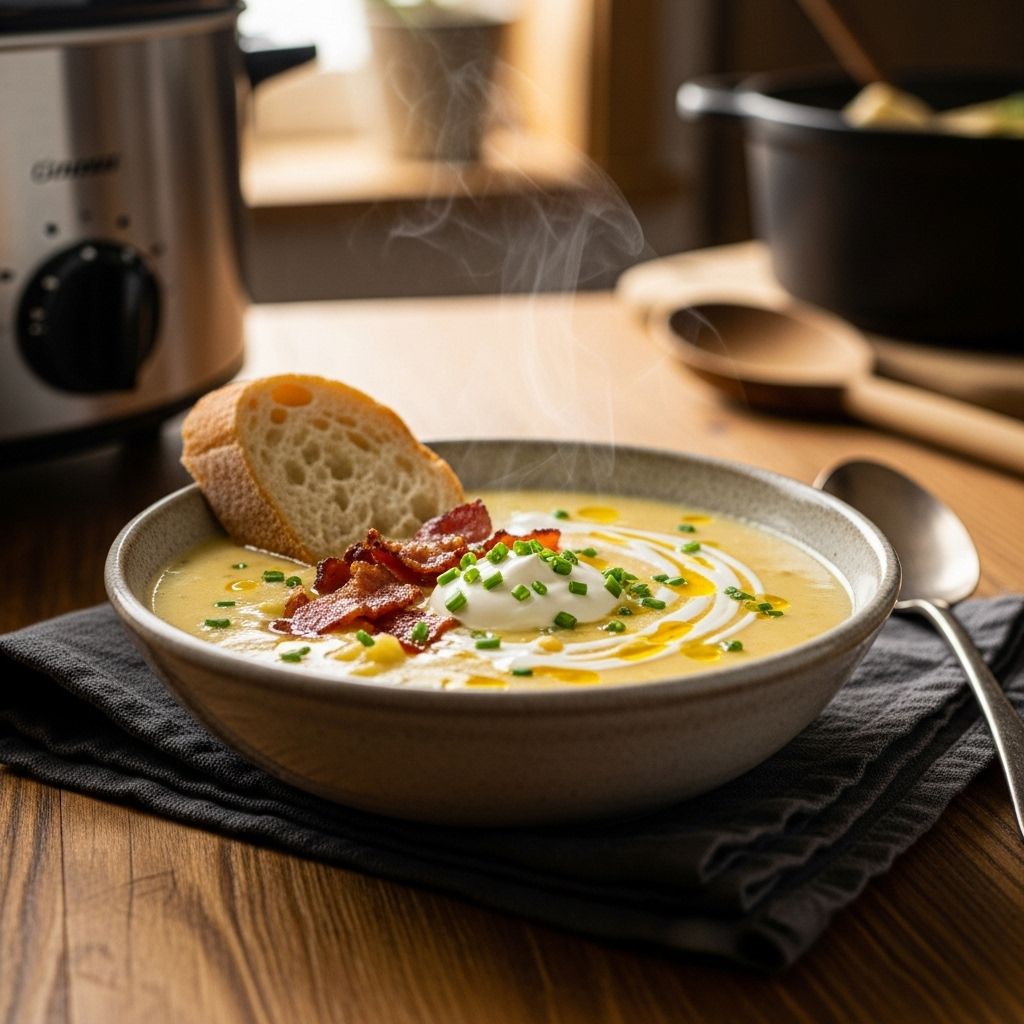 Let smoky strips and tangy sour cream transform root veggies into a soul-soothing meal.