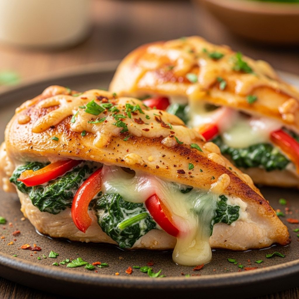 Silky sauce and vibrant veggies turn ordinary poultry into a memorable dinner experience.